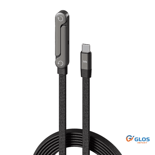 Cable Tipo C a Tipo C 240W de Carga Rápida